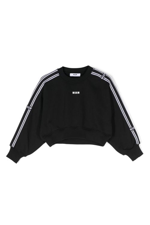 CROPPED SWEATSHIRT GIRL MSGM Kids | F4MSJGSW108110